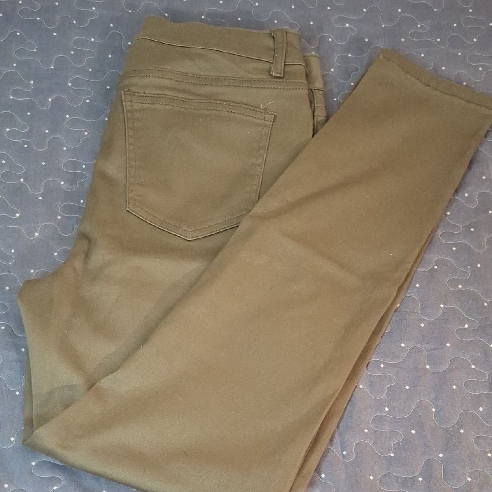 Needle & Cloth Skinny Ankle Green Women Jeans size 8